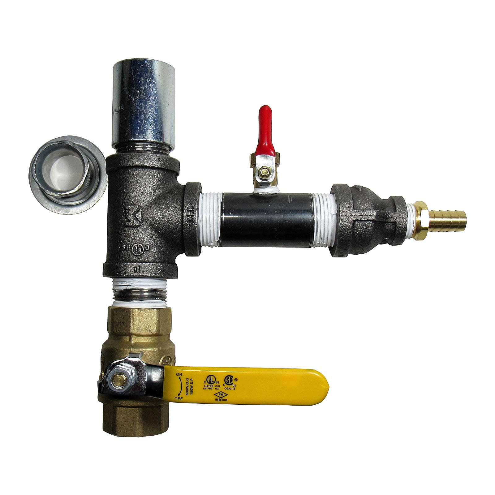Product shown with mounting hardware removed.